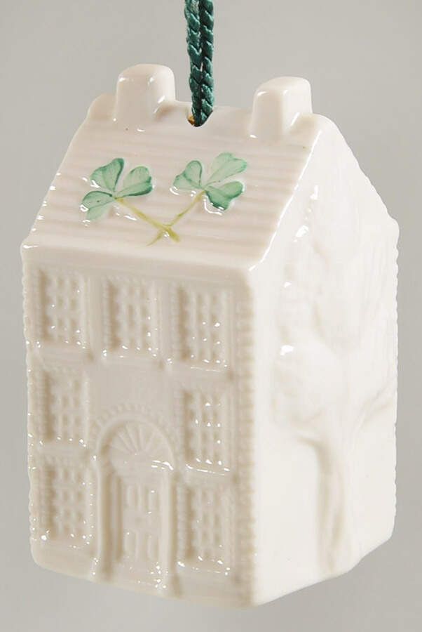 Annual Christmas Bell Ornament Georgian House - Boxed by Belleek Pottery (Ireland)-1