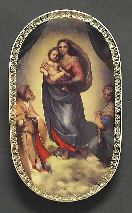 Madonna and Child:The Masters Sistine Madonna - No Box by Bradford Exchange-1