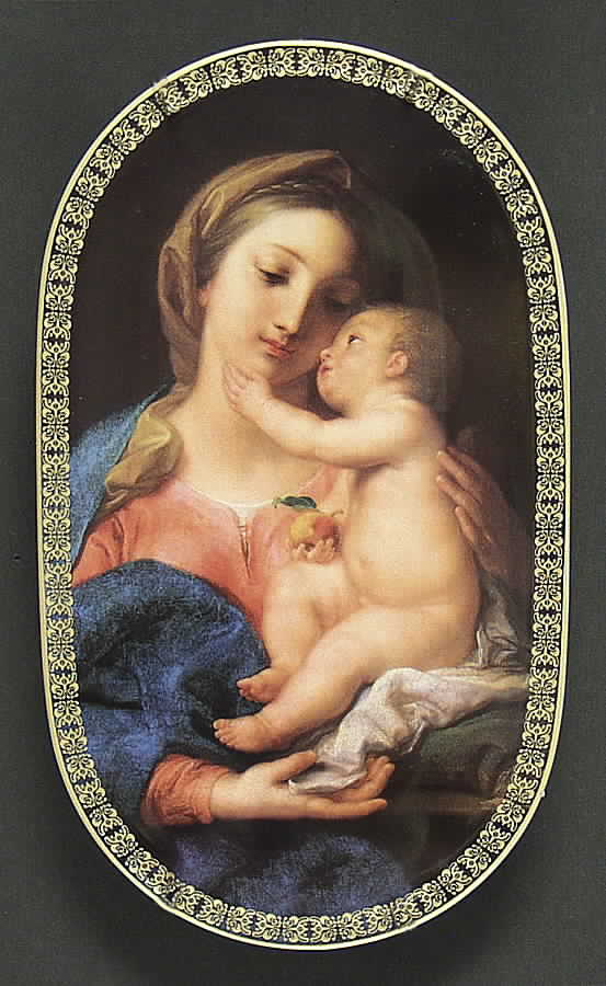 Madonna and Child:The Masters Divine Mother - No Box by Bradford Exchange-1
