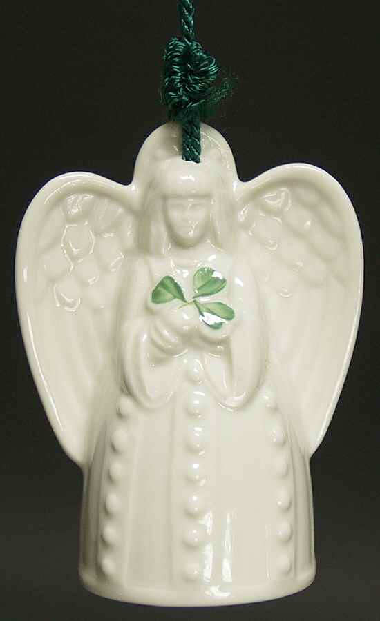 Belleek Christmas Bell Angel Bell - Boxed by Belleek Pottery (Ireland)-1