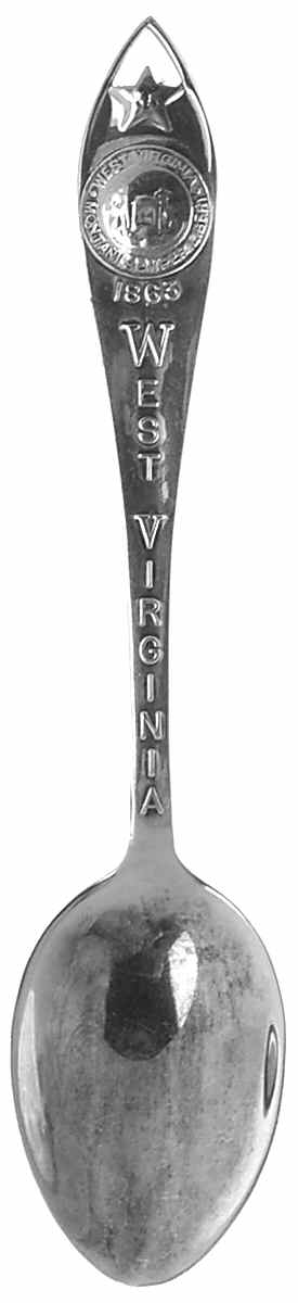 Statehood Seal Spoons (Sterling) West Virginia - No Box by Bell Trading Post-1