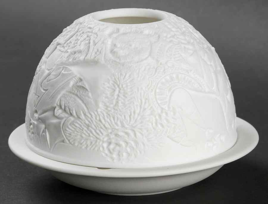Bernardaud Lithophane Candle Votive Christmas Eve - Boxed by Bernardaud-1