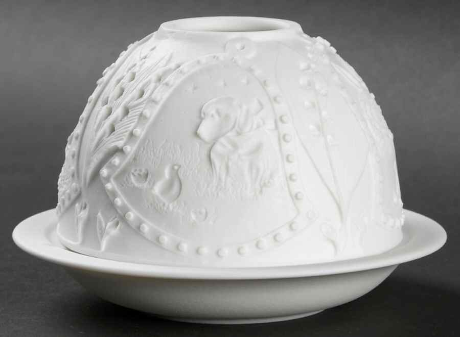 Bernardaud Lithophane Candle Votive Easter - No Box by Bernardaud-1