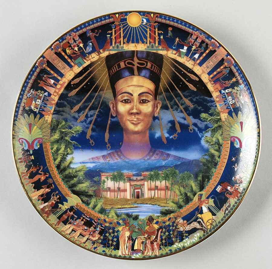 Power Of Ancient Egypt Nefertiti - No Box by Bradford Exchange-1