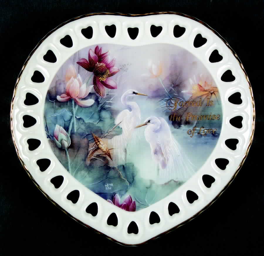 Wings Of Love Sacred Is The Promise Of Love - No Box by Bradford Exchange-1