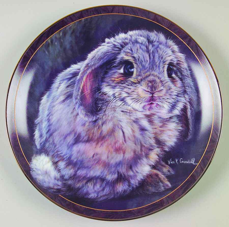 Bunny Tales Tail Feathers - No Box by Bradford Exchange-1