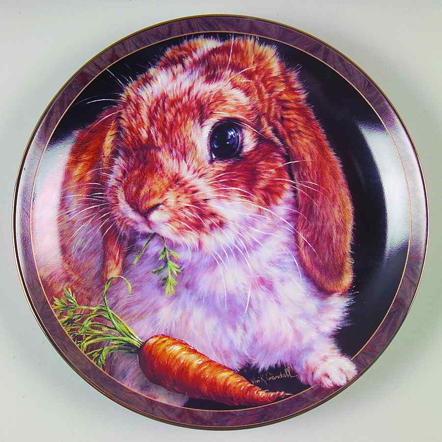 Bunny Tales Carrot Top - No Box by Bradford Exchange-1