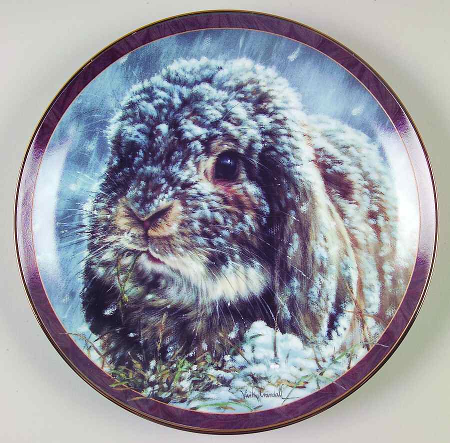Bunny Tales Snow Bunny - No Box by Bradford Exchange-1