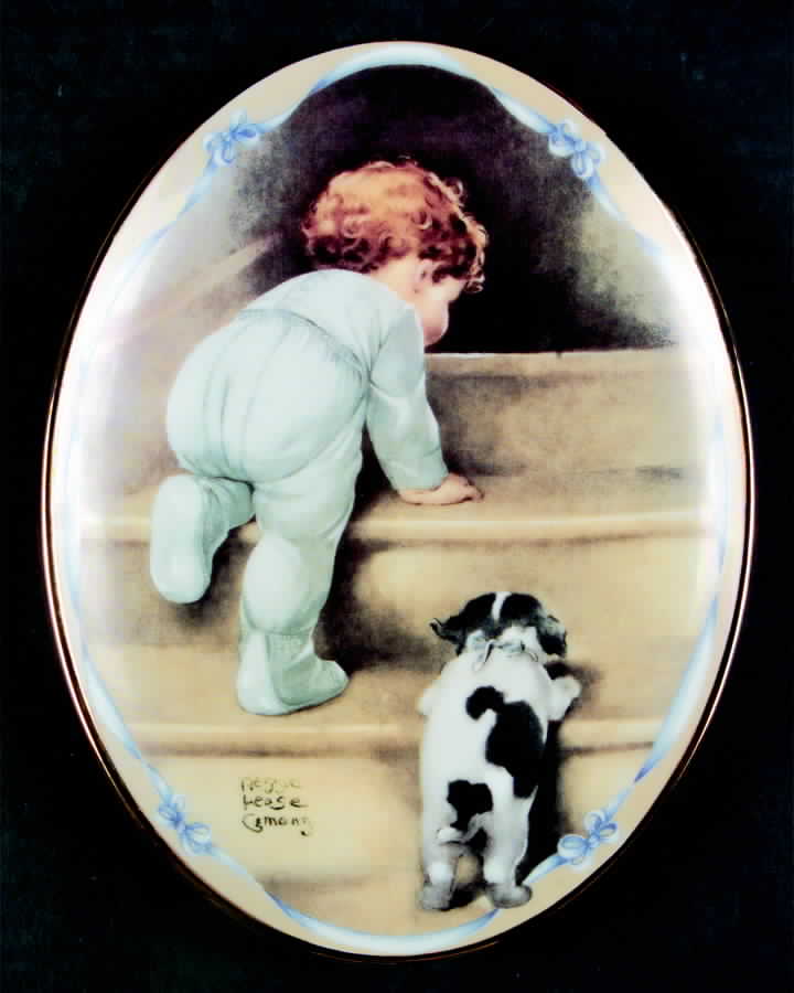 Sharing with My Best Friend Off To Bed - No Box by Bradford Exchange-1