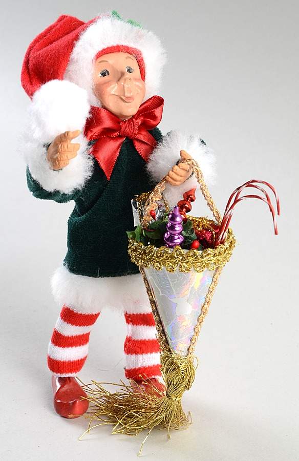 Kindles Elf-25th Anniversary - No Box by Byers' Choice Ltd-1