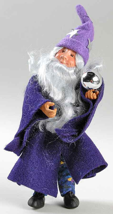 Halloween Kindles Merlin - No Box by Byers' Choice Ltd-1