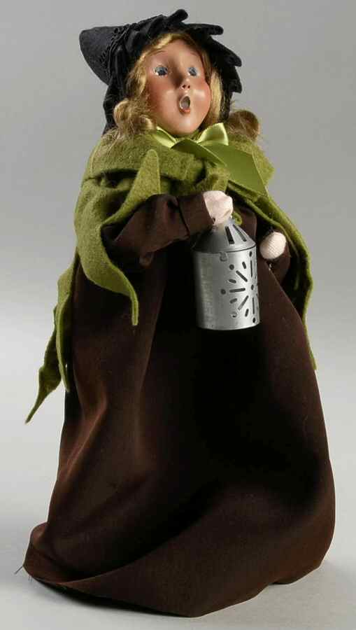 Halloween Kids Girl Witch With Lantern - No Box by Byers' Choice Ltd-1