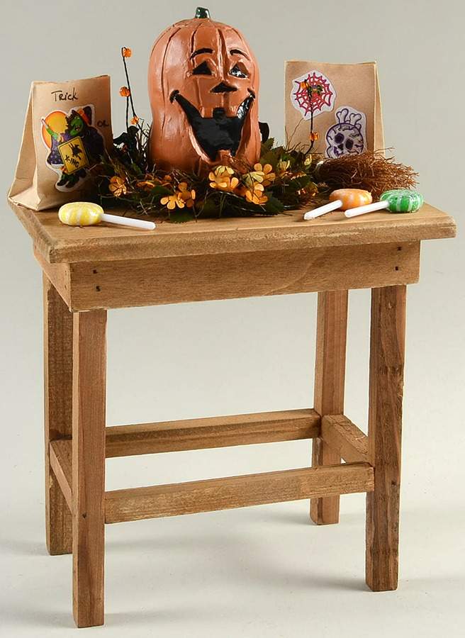 Halloween Carolers & Accessories Trick Or Treat Table - No Box by Byers' Choice Ltd-1