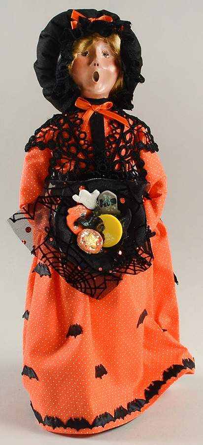 Halloween Carolers & Accessories Woman With Halloween Cookies - No Box by Byers' Choice Ltd-1