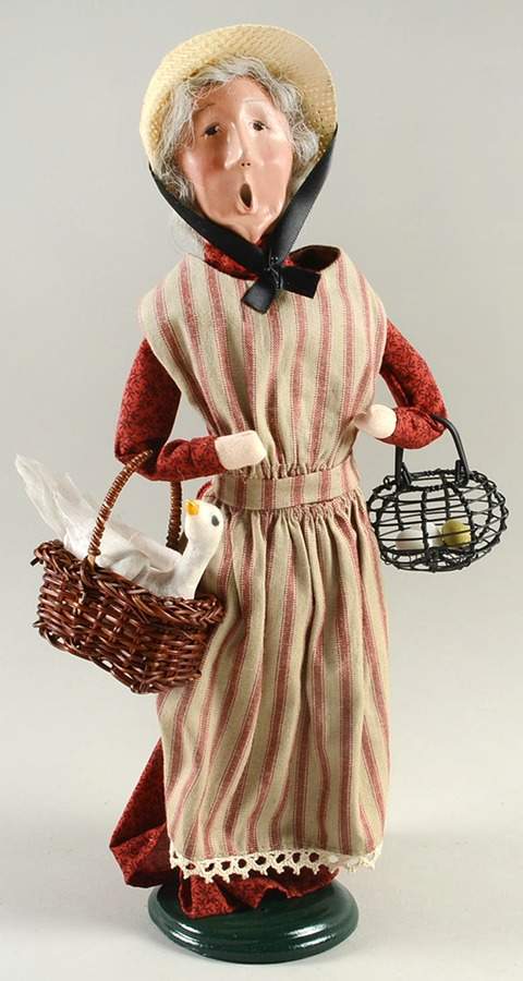 Thanksgiving & Harvest Carolers Grandmother Farmer - No Box by Byers' Choice Ltd-1