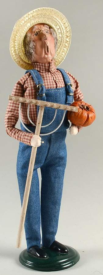 Thanksgiving & Harvest Carolers Grandfather Farmer - No Box by Byers' Choice Ltd-1