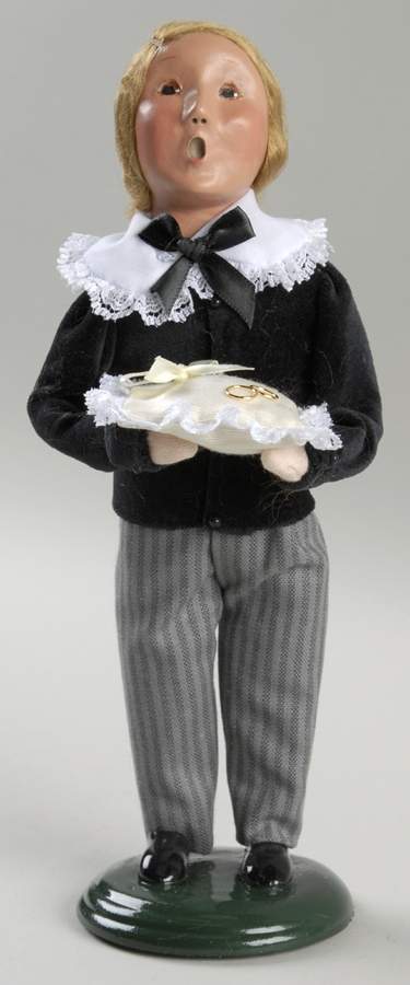 Wedding Carolers Ring Bearer - Blonde - No Box by Byers' Choice Ltd-1