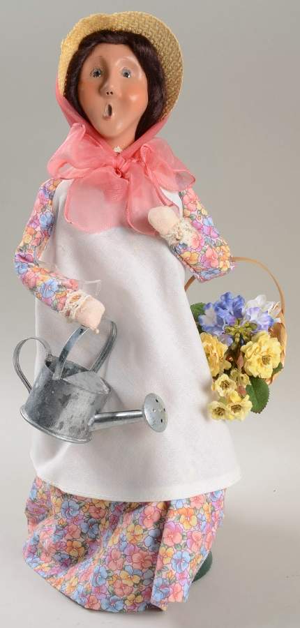 Spring & Summer Carolers Gardener Woman - No Box by Byers' Choice Ltd-1