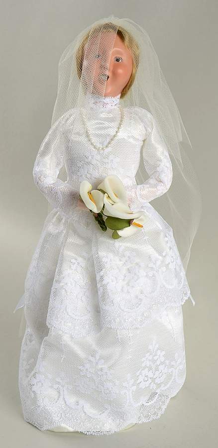 Wedding Carolers Bride - Blonde - No Box by Byers' Choice Ltd-1