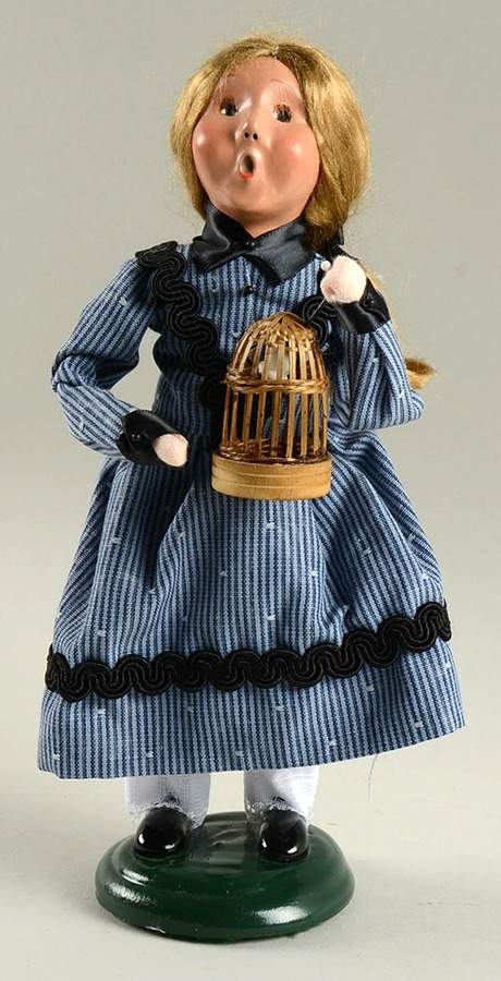 Seafaring Carolers Ocean Trader Daughter - Birdcage - No Box by Byers' Choice Ltd-1