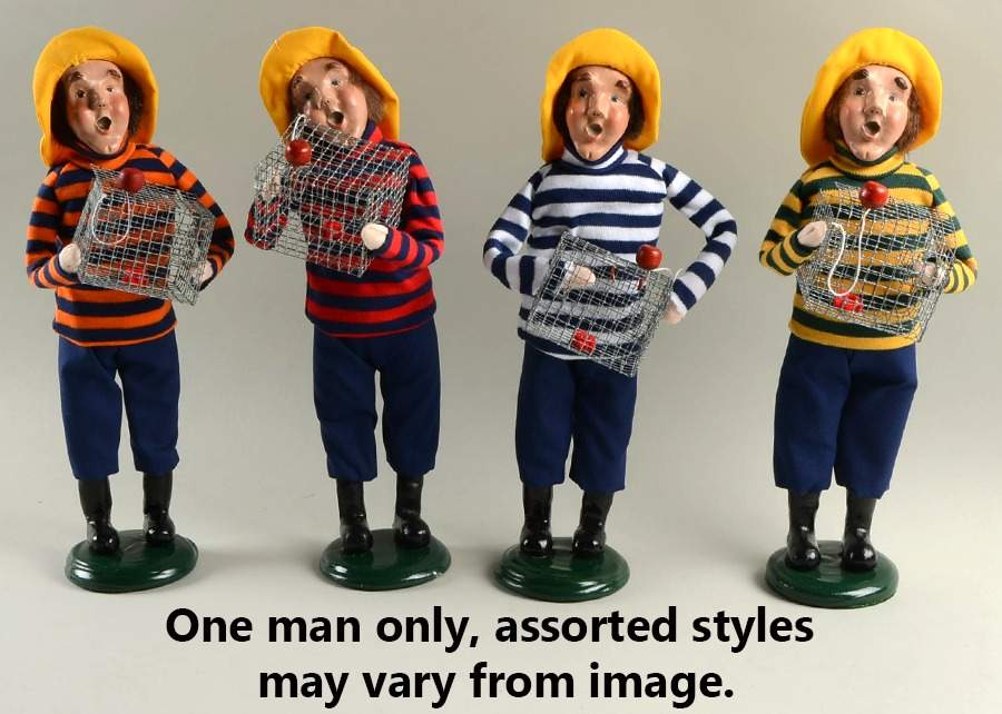 Spring & Summer Carolers Crab / Lobster Man - No Box by Byers' Choice Ltd-1