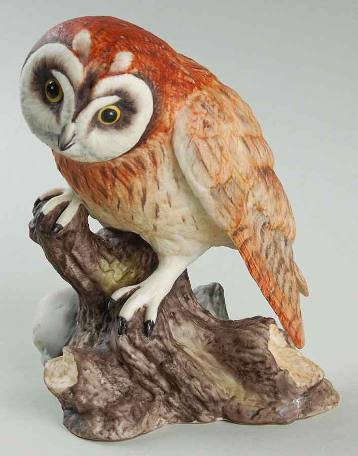American Owl Collection Short-Eared Owl - Boxed by Boehm-1