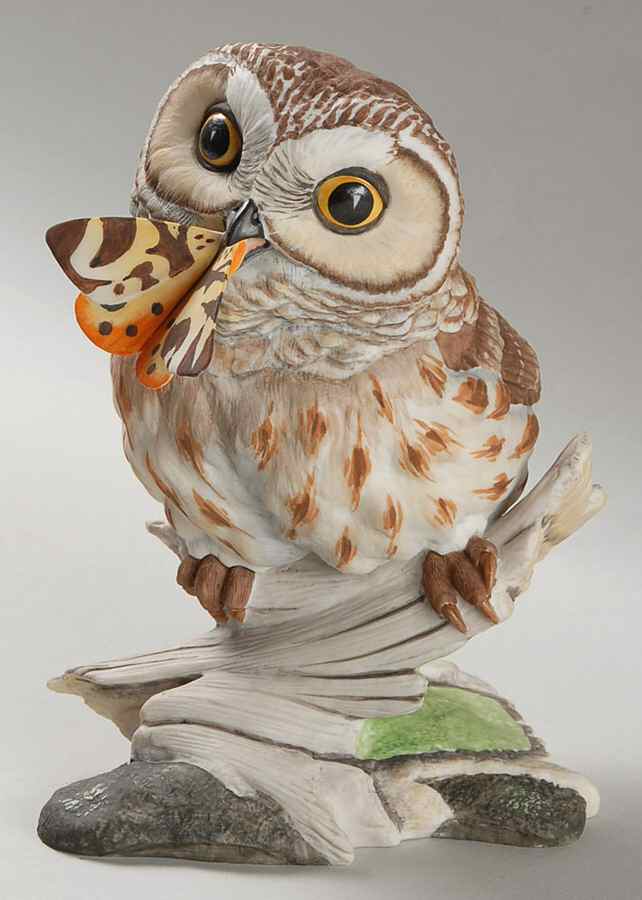 Boehm Birds Saw-Whet Owl - No Box by Boehm-1