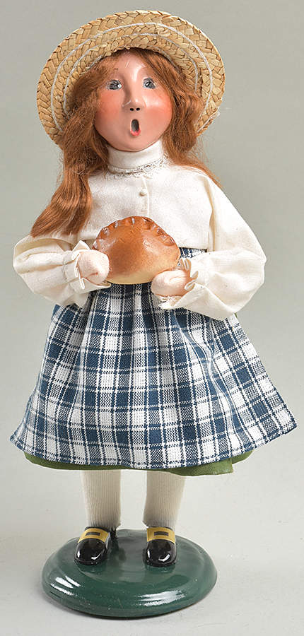 Cries of London Girl With Pie - No Box by Byers' Choice Ltd-1