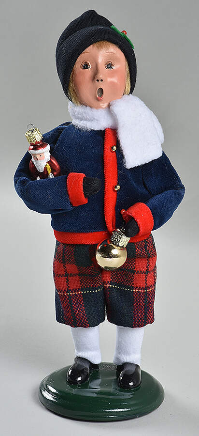 Cries of London Boy With Glass Ornaments - No Box by Byers' Choice Ltd-1