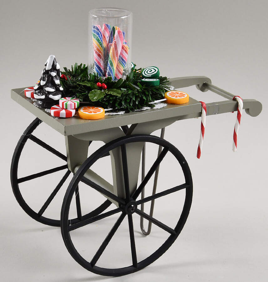 Cries of London Candy Cart - No Box by Byers' Choice Ltd-1