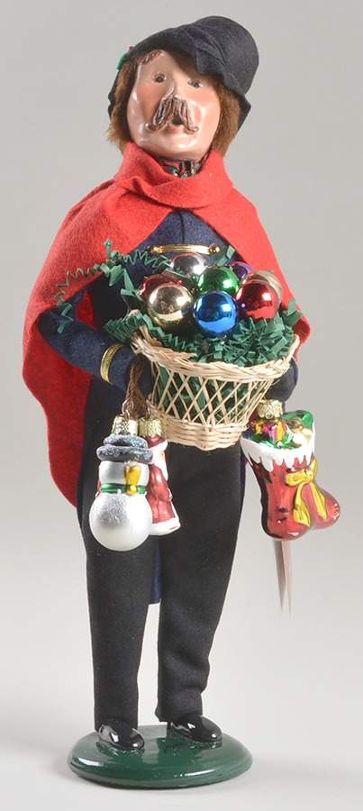 Cries of London Man Selling Glass Ornaments - No Box by Byers' Choice Ltd-1