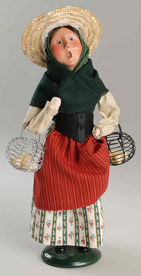 Cries of London Woman Selling Fresh Eggs - No Box by Byers' Choice Ltd-1