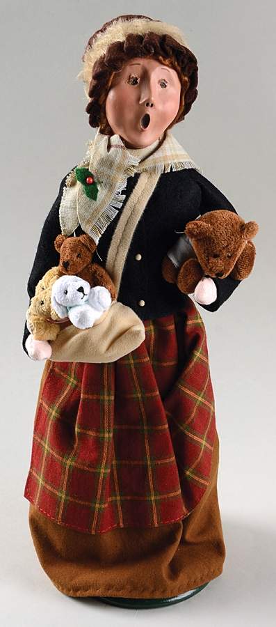 Cries of London Woman Selling Stuffed Animals - No Box by Byers' Choice Ltd-1