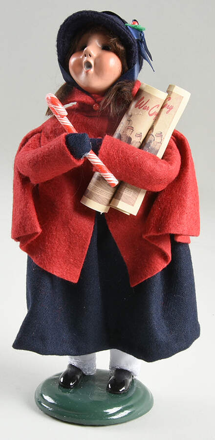Salvation Army Girl With War Cry - No Box by Byers' Choice Ltd-1
