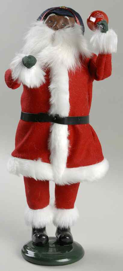 Salvation Army Santa Bell Ringer-African American - No Box by Byers' Choice Ltd-1