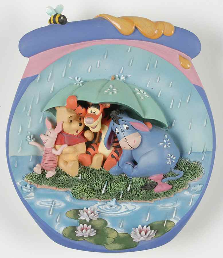 Pooh's Hunnypot Adventure It's Just A Small Piece Of Weather - No Box by Bradford Exchange-1