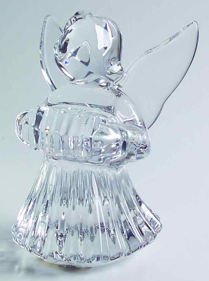 Angel Figurine Noel Accordian Angel - No Box by Baccarat-1
