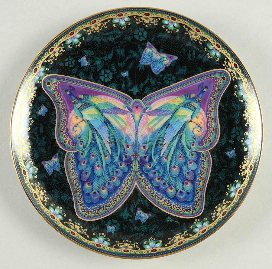 Enchanted Wings Lapis Grandeur - No Box by Bradford Exchange-1