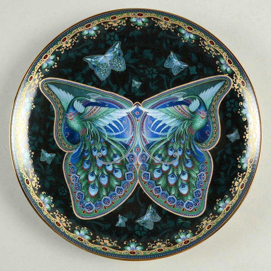 Enchanted Wings Jade Treasures - No Box by Bradford Exchange-1