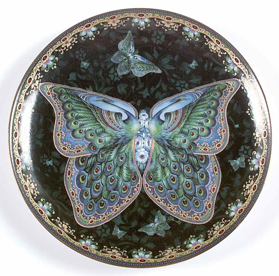 Enchanted Wings Emerald Elegance - No Box by Bradford Exchange-1