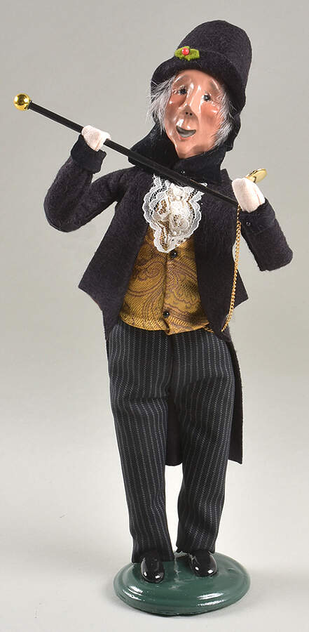 A Christmas Carol Happy Scrooge - No Box by Byers' Choice Ltd-1