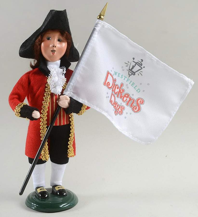 A Christmas Carol Boy Town Crier-Dickens Days - No Box by Byers' Choice Ltd-1