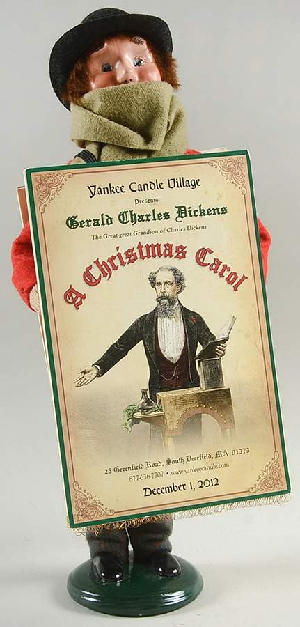 A Christmas Carol Gerald Charles Dickens-Yankee Candle - No Box by Byers' Choice Ltd-1