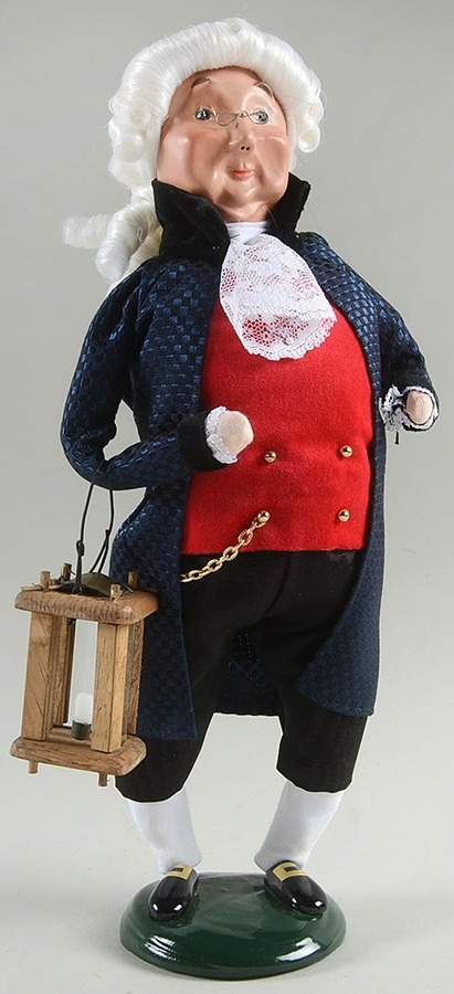 A Christmas Carol Mr. Fezziwig With Lantern - No Box by Byers' Choice Ltd-1