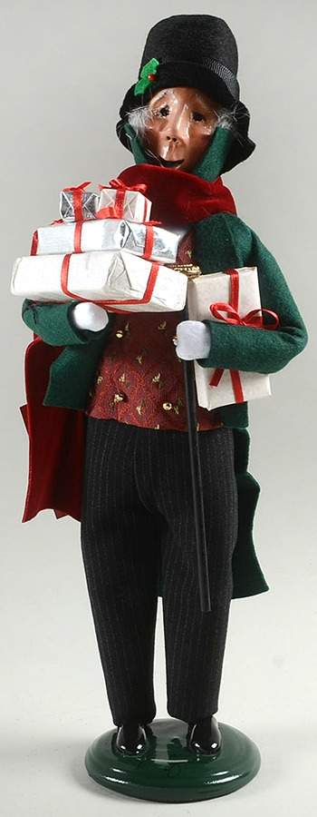 A Christmas Carol Happy Scrooge - No Box by Byers' Choice Ltd-1