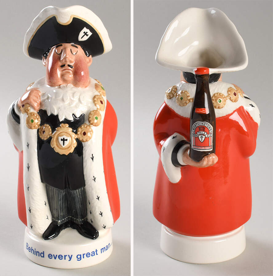 Beswick Toby Jugs Behind Every Great Man - No Box by Beswick-1