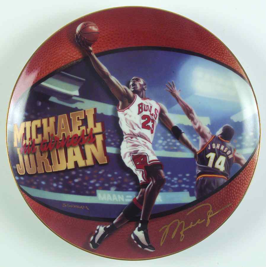 His Airness Michael Jordan 5 Time Nba Mvp - No Box by Bradford Exchange-1