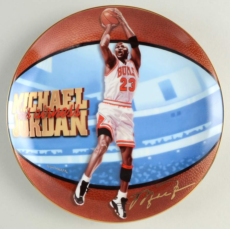 His Airness Michael Jordan 10th Nba Scoring Title - No Box by Bradford Exchange-1