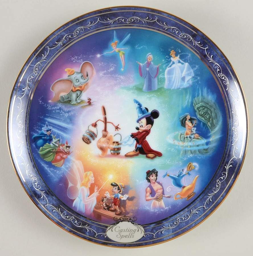 Magical Disney Moments Casting Spells - No Box by Bradford Exchange-1