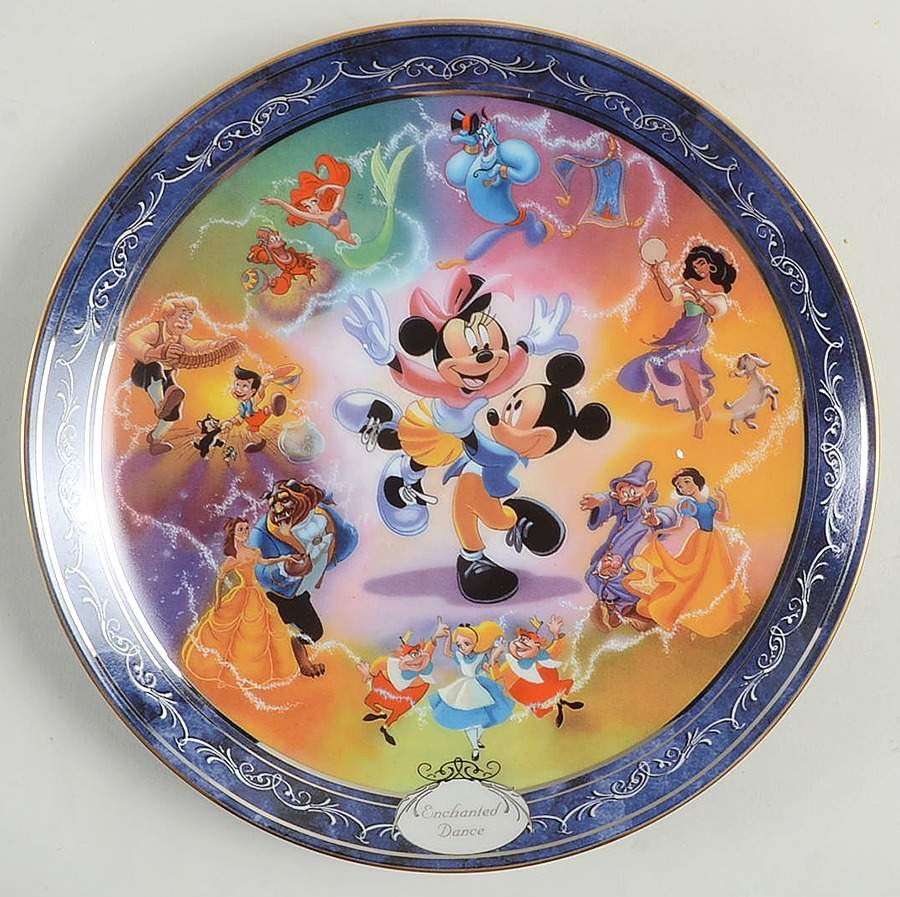Magical Disney Moments Enchanted Dance - No Box by Bradford Exchange-1